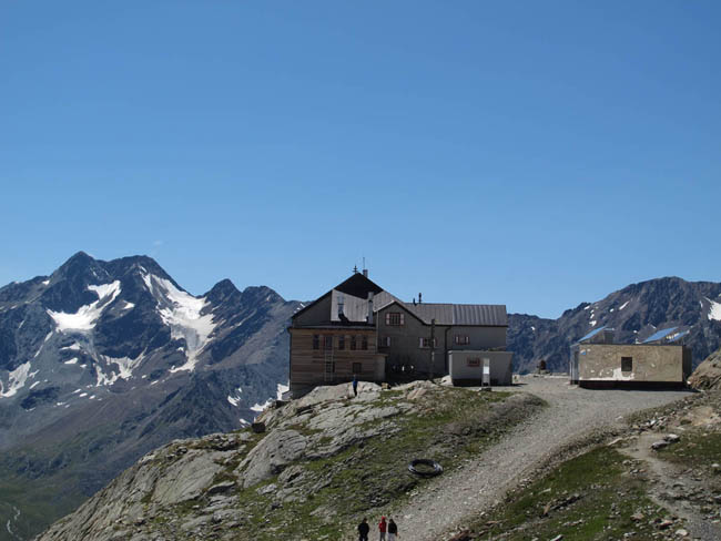 Bellavista-Hütte mit Panorama