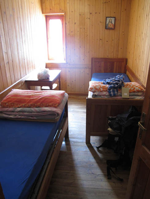 Zimmer im Rifugio Garibaldi