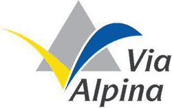 Logo Via Alpina - Gelber Weg